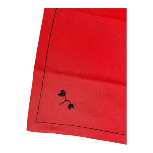 GRAN MANTELERÍA ROJA PARA 24 SERVICIOS DE FINALES DEL S. XX