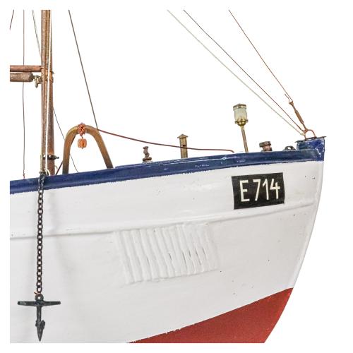MAQUETA DE BARCO  DE MEDIADOS DEL S.XX