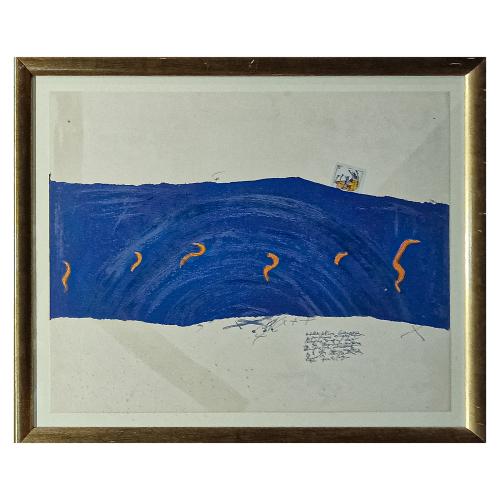 LITOGRAFIA DE ANTONI TÀPIES