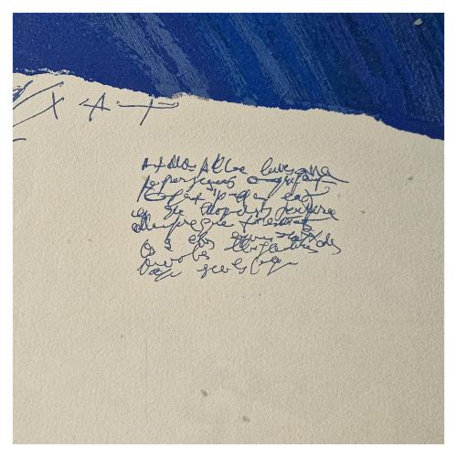 LITOGRAFIA DE ANTONI TÀPIES
