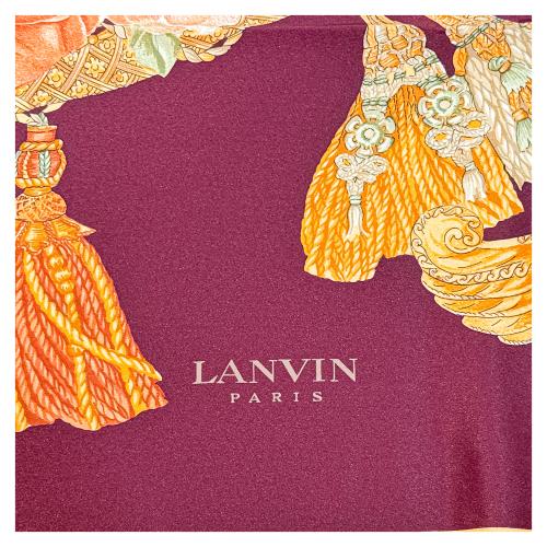 PAÑUELO EN SEDA LANVIN