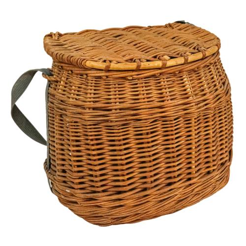 CESTA DE PESCADOR DE LA SEGUNDA MITAD DE SIGLO XX