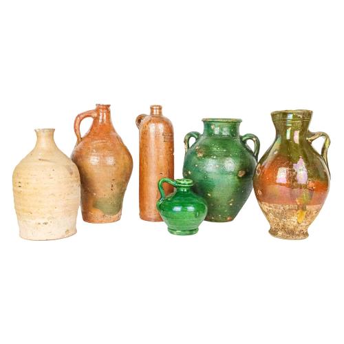 CONJUNTO DE JARRAS FINALES SIGLO XIX
