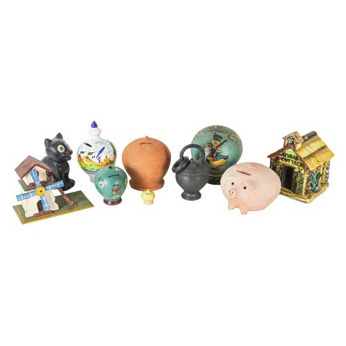 DIEZ HUCHAS DE COLECCIÓN DE LA PRIMERA MITAD DE S. XX