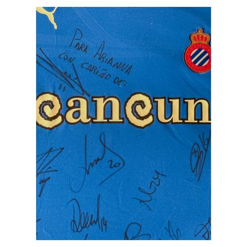 CAMISETA ENMARCADA DEL RCD ESPAÑOL DE BARCELONA