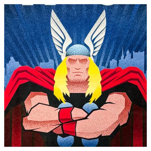 TRES POSTERS ENMARCADOS DE THOR