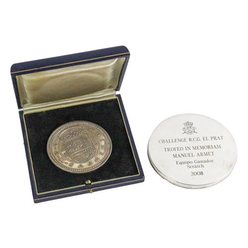MEDALLA COMMEMORATIVA DE PLATA