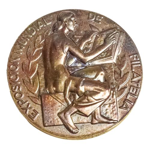 MEDALLA EXPOSICIÓN UNIVERSAL DE FILATELIA DE 1984