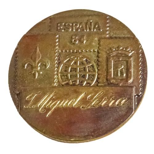 MEDALLA EXPOSICIÓN UNIVERSAL DE FILATELIA DE 1984