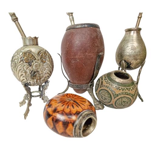 COLECCIÓN DE NUEVE MATES ARGENTINOS, DE MEDIADOS S.XX