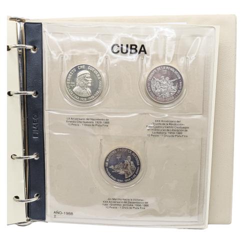 COLECCIÓN DE MONEDAS DE PLATA