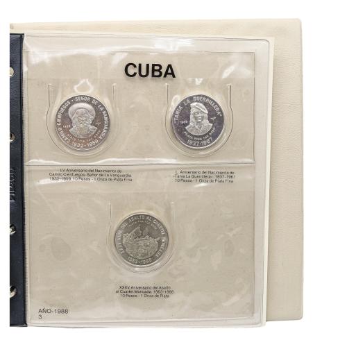 COLECCIÓN DE MONEDAS DE PLATA