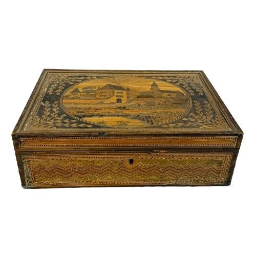 CAJA COSTURERO FRANCÉS DEL S.XIX