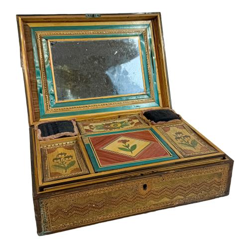 CAJA COSTURERO FRANCÉS DEL S.XIX