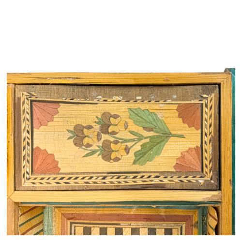 CAJA COSTURERO FRANCÉS DEL S.XIX
