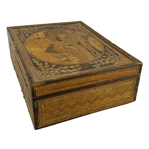 CAJA COSTURERO FRANCÉS DEL S.XIX