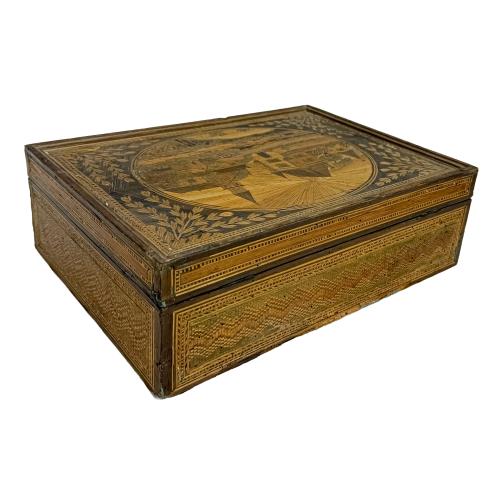 CAJA COSTURERO FRANCÉS DEL S.XIX