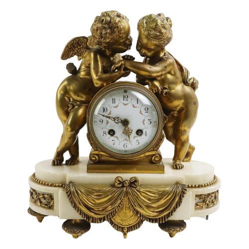 RELOJ DE SOBREMESA FRANCÉS S.XIX