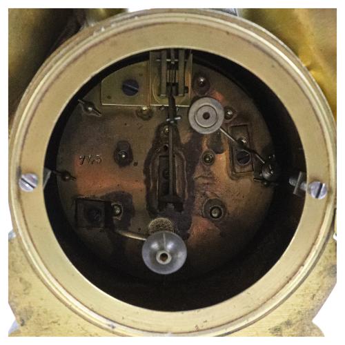 RELOJ DE SOBREMESA FRANCÉS S.XIX