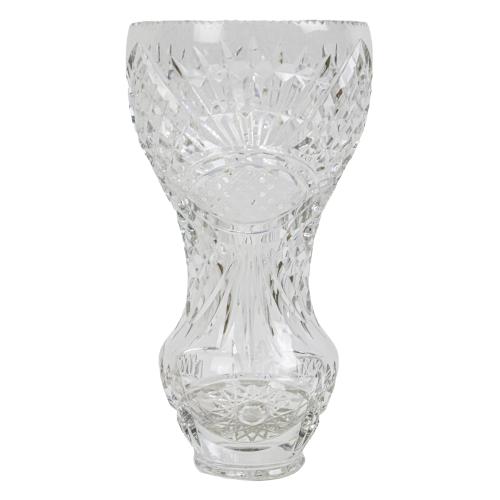 JARRÓN DE CRISTAL DE MEDIADOS SIGLO XX