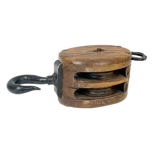 POLEA DE BARCO DE MEDIADOS S.XX