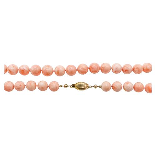 COLLAR DE CORAL PIEL DE ÀNGEL 