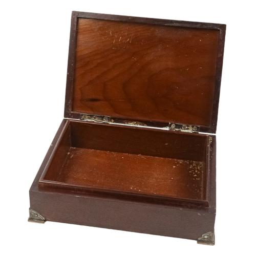 CAJA CON SOBRE DE PLATA DEL ÚLTIMO CUARTO DE SIGLO XX