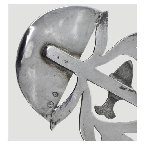 BENDITERA DE PLATA Y ROSARIO