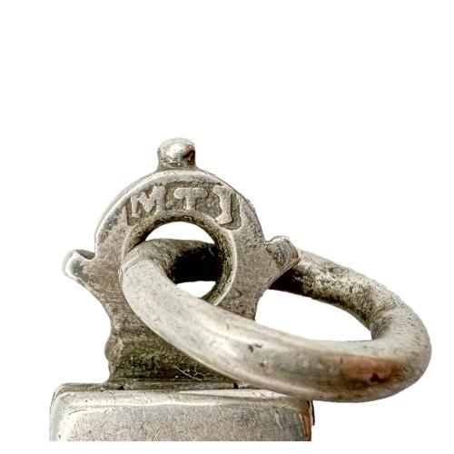 RELICARIO DE PLATA DEL SIGLO XVIII