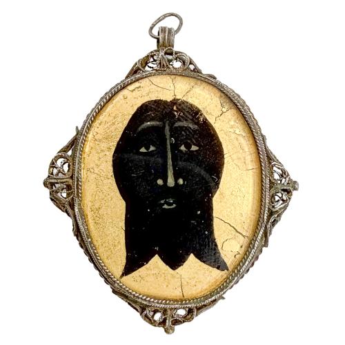 RELICARIO DE PLATA DEL SIGLO XVIII