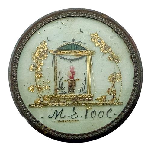 MEDALLÓN DE PRINCIPIOS DEL SIGLO XIX