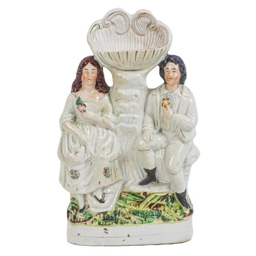FIGURA DE PORCELANA STAFFORD DEL PRIMER CUARTO S. XX