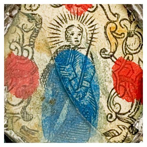MEDALLÓN DEVOCIONAL DEL SIGLO XVIII