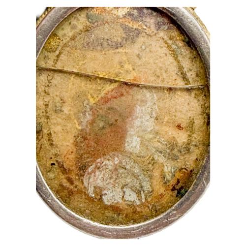 RELICARIO DE PLATA DEL SIGLO XVIII