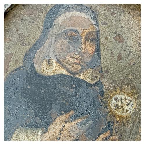 RELICARIO DE PLATA DEL SIGLO XVIII