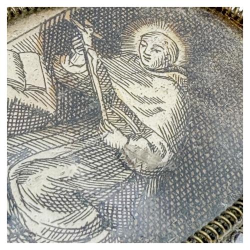 MEDALLÓN DEVOCIONAL DEL SIGLO XVIII