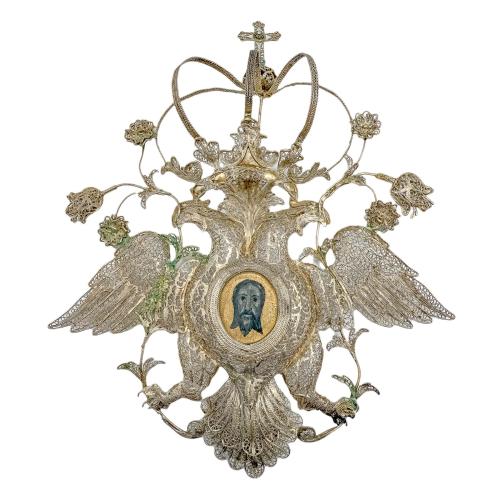 MEDALLÓN DEL SANTO ROSTRO DEL SIGLO XVIII