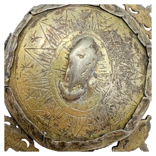 MEDALLÓN PATENA CASTELLANO DEL S. XVII-XVIII