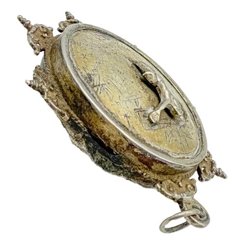 MEDALLÓN PATENA CASTELLANO DEL S. XVII-XVIII