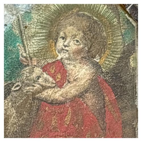 MEDALLÓN DEVOCIONAL DEL SIGLO XVIII