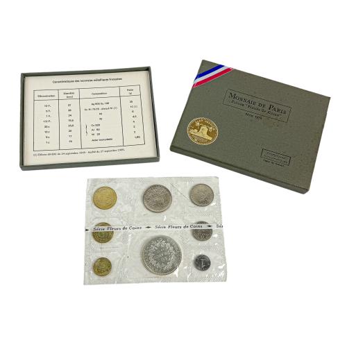 OCHO MONEDAS PARIS 1973