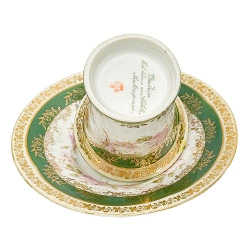 COLECCIÓN DE TAZAS EN PORCELANA DE LA PRIMERA MITAD DE S. XX