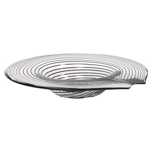 PLATO DE  CRISTAL ROSENTHAL DEL ÚLTIMO TERCIO DE S. XX