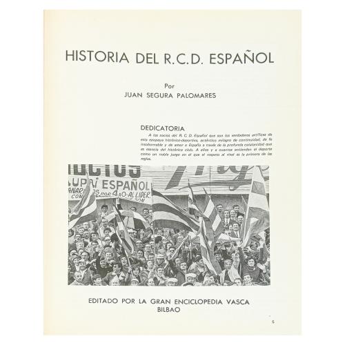 HISTORIA DEL R.C.D.  ESPAÑOL