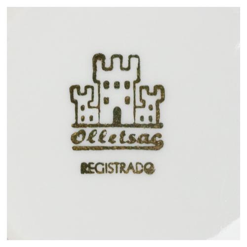 JUEGO DE CAFÉ DE PORCELANA DE MEDIADOS DE SIGLO XX