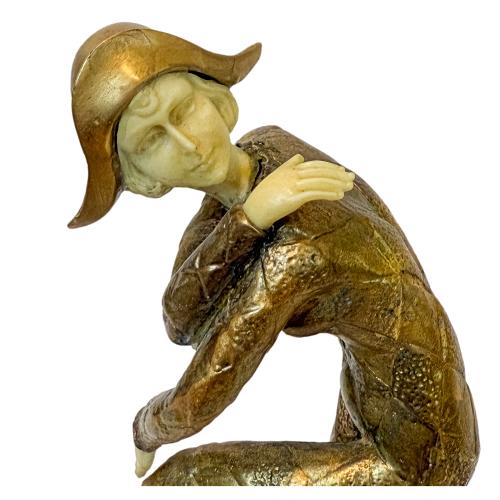 ESCULTURA CRISOELEFANTINA DEL ÚLTIMO CUARTO DEL S.XX