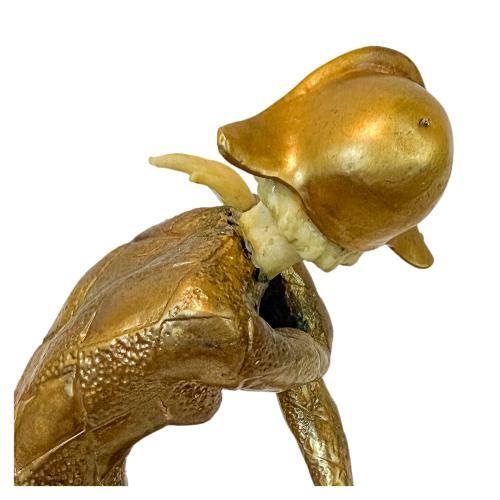 ESCULTURA CRISOELEFANTINA DEL ÚLTIMO CUARTO DEL S.XX