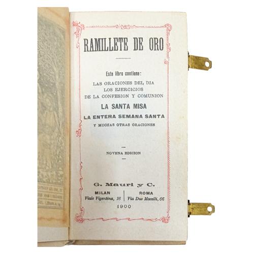 DEVOCIONARIO DE PRINCIPIOS DEL S.XX