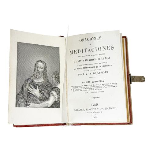 DEVOCIONARIO DEL ÚLTIMO CUARTO DEL S.XIX