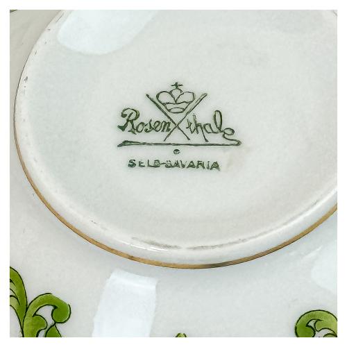 JUEGO DE TÉ EN PORCELANA ROSENTHAL DEL ÚLTIMO TERCIO S.XX